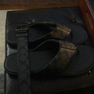 Coach shoes and belt sold together. Shoes are a 12 and belt is 42 inches long.